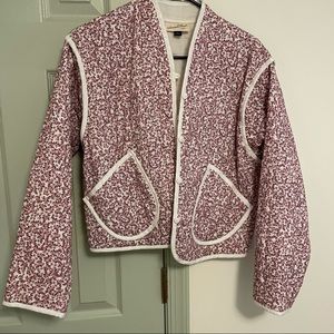 Universal Thread Floral Quilted Jacket